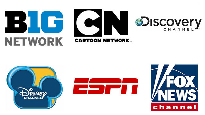Digital TV examples